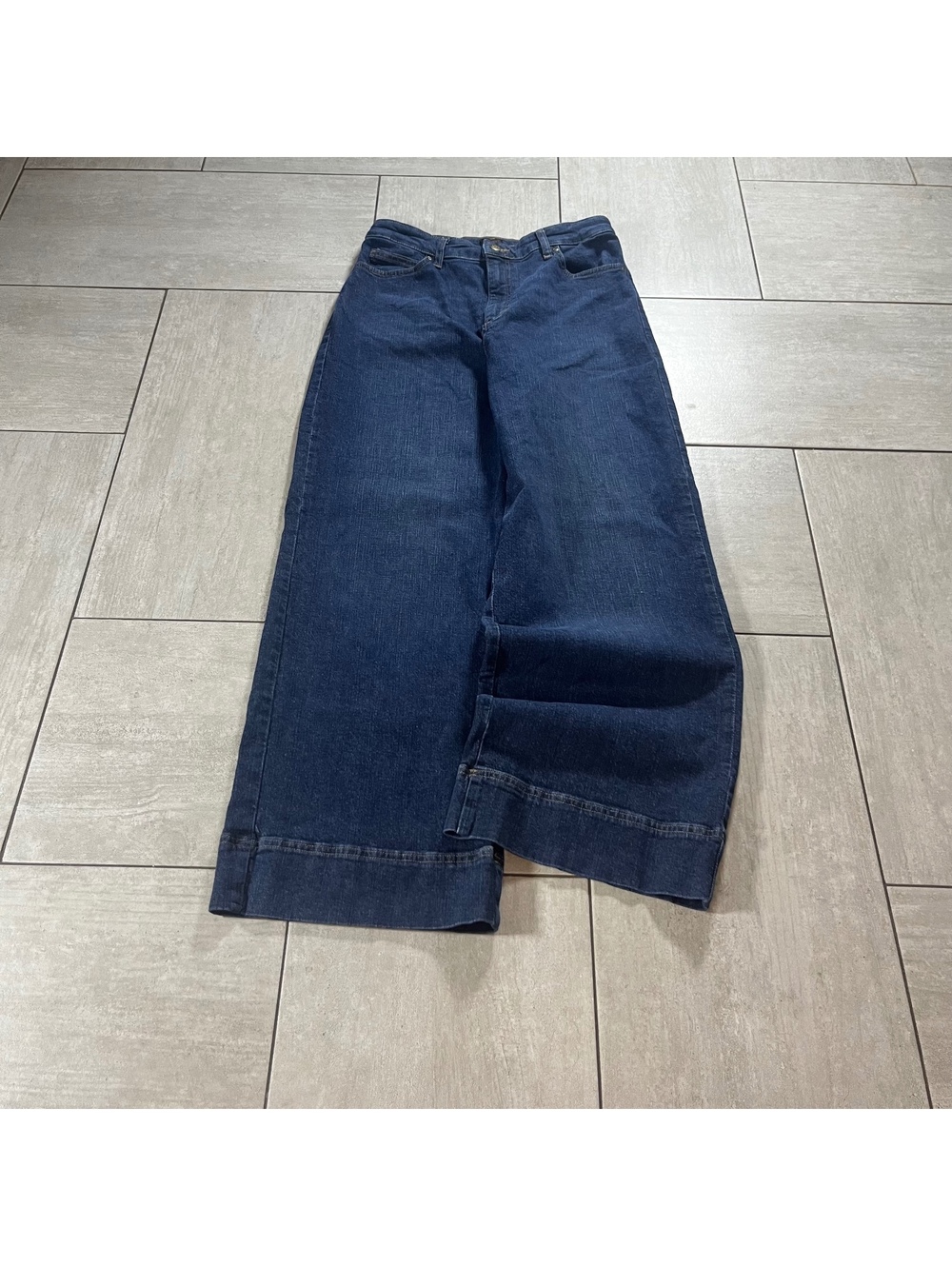 Lee Vintage Wide Leg Denim Jeans